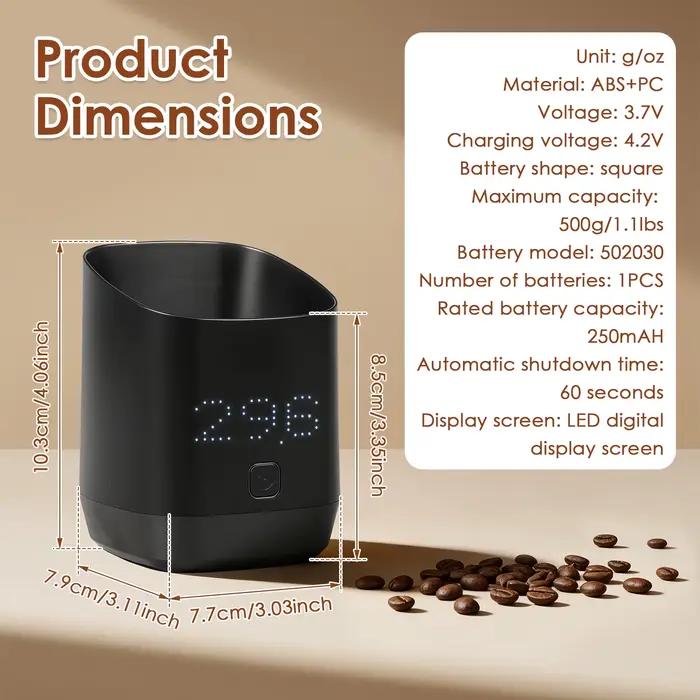 Balance électronique à café