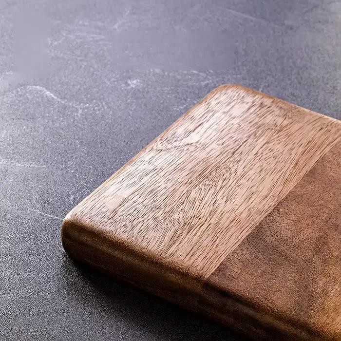 Plateau à thé pu-erh en bois de noyer avec boîte à thé intégrée pour cérémonies de thé et décoration d'intérieur élégante