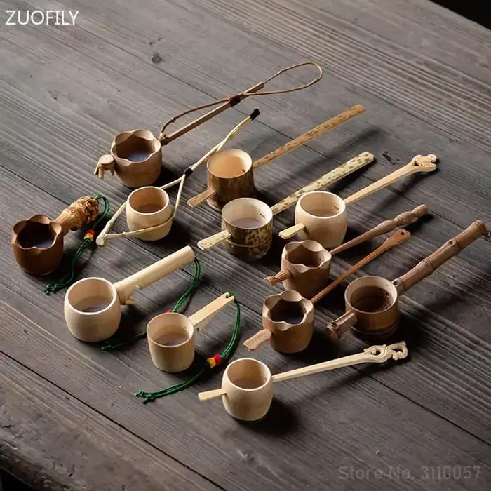 Infuseurs à thé en rotin de bambou
