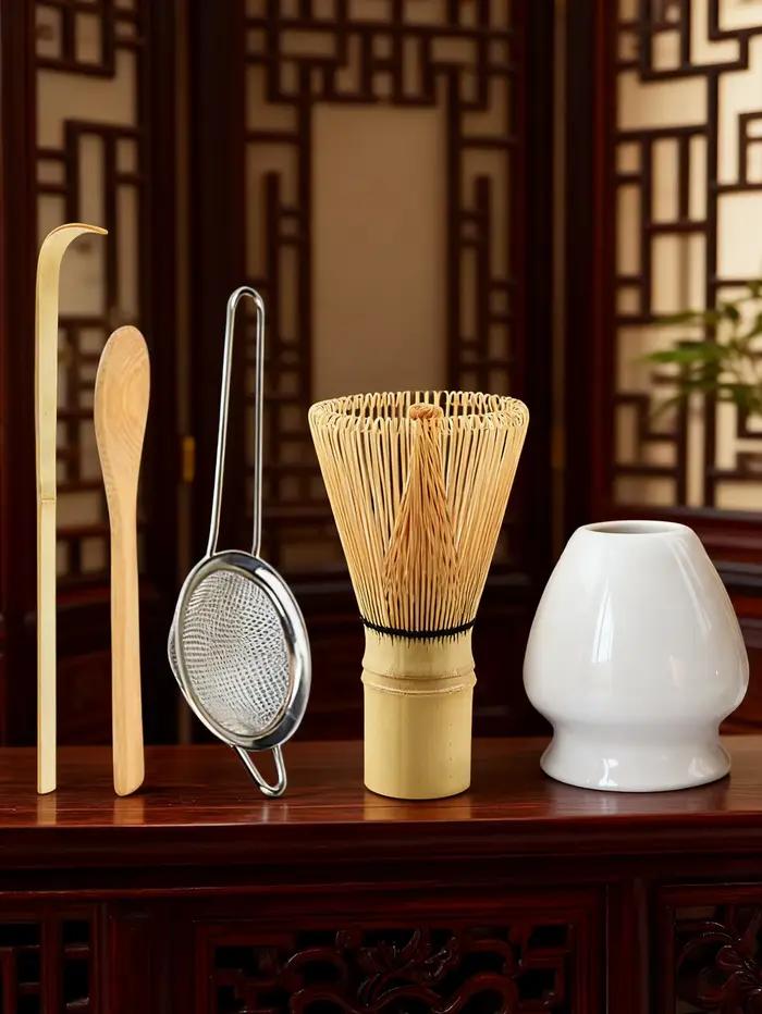 Ensemble de fouets Matcha 5 pièces-fouet en bambou