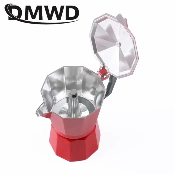 Cafetière italienne en aluminium pour moka expresso
