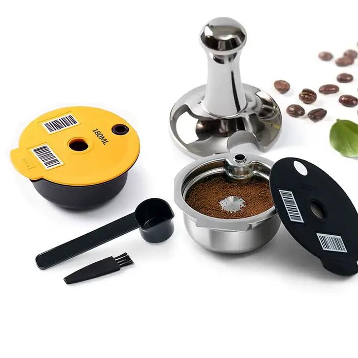 Dosette réutilisable Tassimo avec couvercle en Silicone de 60/ 180/ 200 /220ml