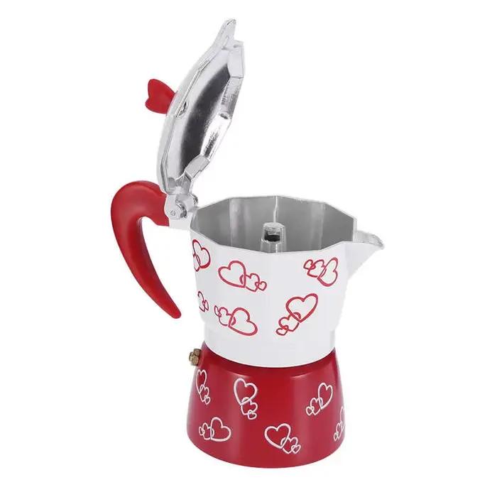 Cafetiere moka Ashata en aluminium pour expresso maison et bureau occasions speciales