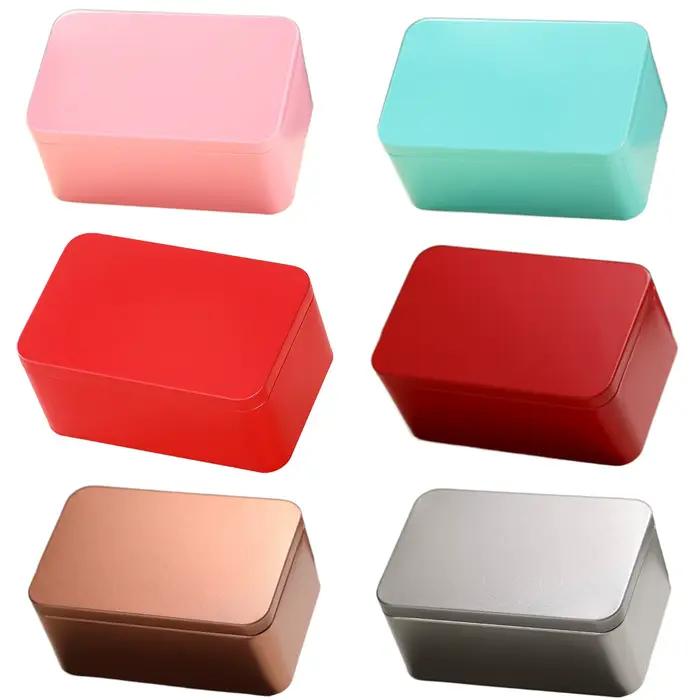 Boîte d'emballage de thé multicolore