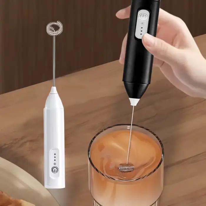 Mousseur à lait électrique 2 en 1 et mixeur portatif avec chargement USB