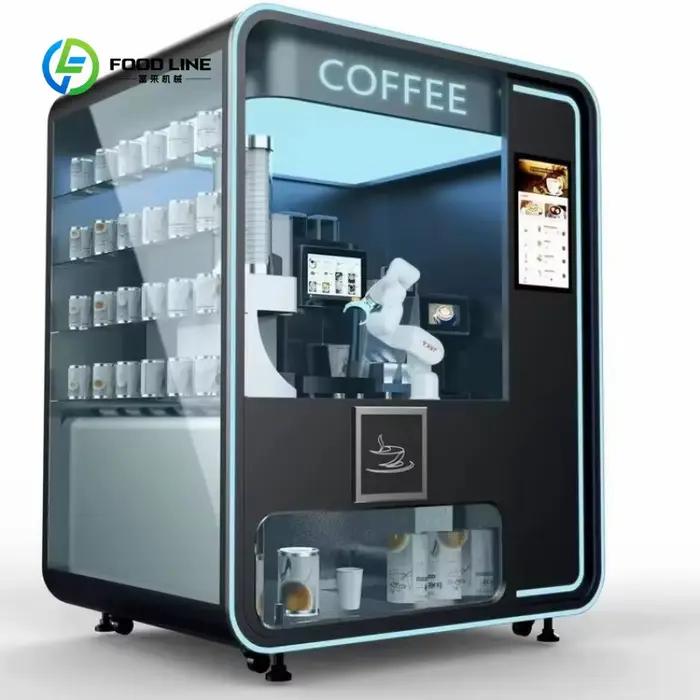 Robot de café commercial personnalisé