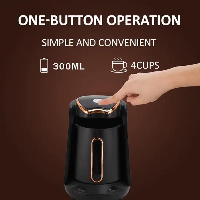 Cafetière turque 600W, 4 tasses