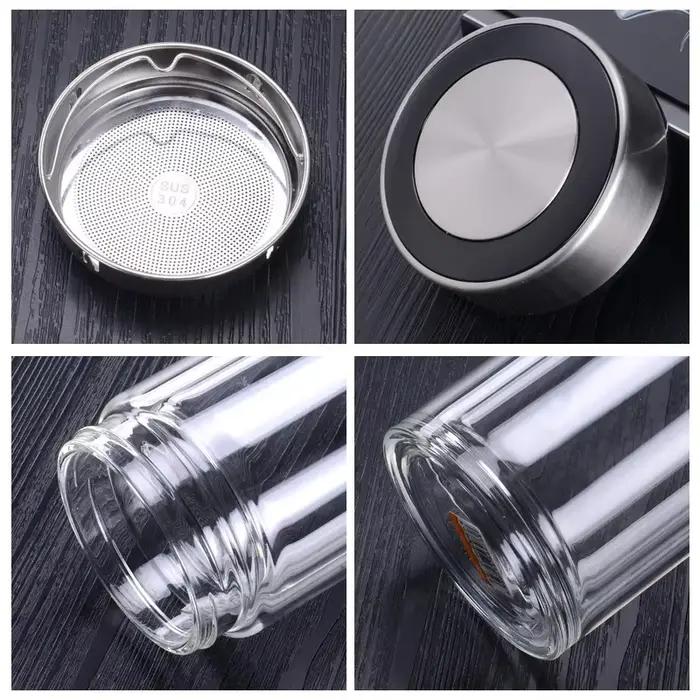 Bouteille de thé étanche de 1000ML avec infuseur