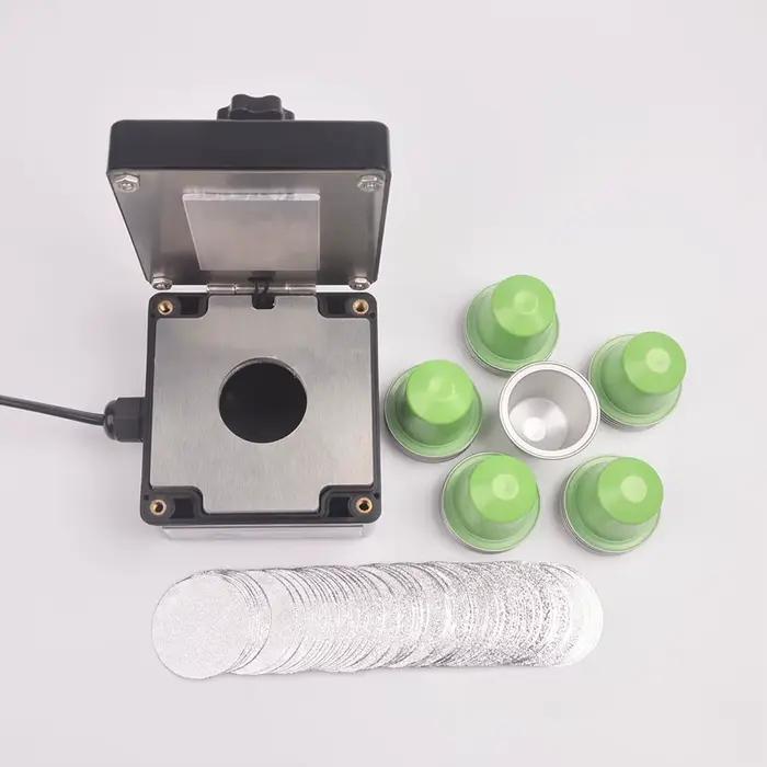 Machine électrique portative de cachetage de capsule de café métal pour pauses café personnalisées et occasions spéciales