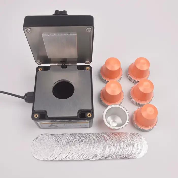 Machine électrique portative de cachetage de capsule de café métal pour pauses café personnalisées et occasions spéciales