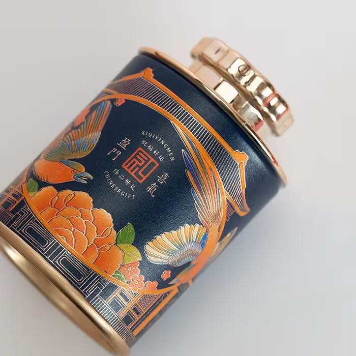 Boîte de rangement portable en papier pour thé