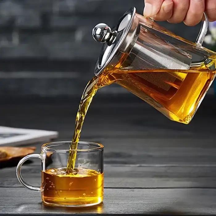 Glazen-Infuseur à vapeur, 550 ml, 750 ml, 950ml
