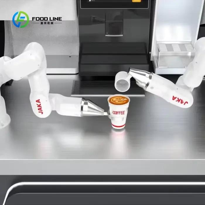 Robot de café commercial personnalisé