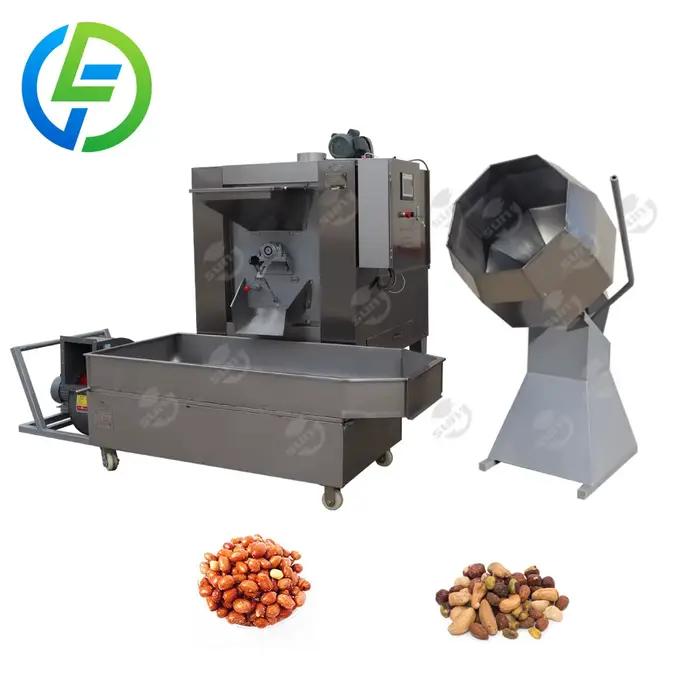 Machine d'arôme de torréfaction de noisettes de pistache