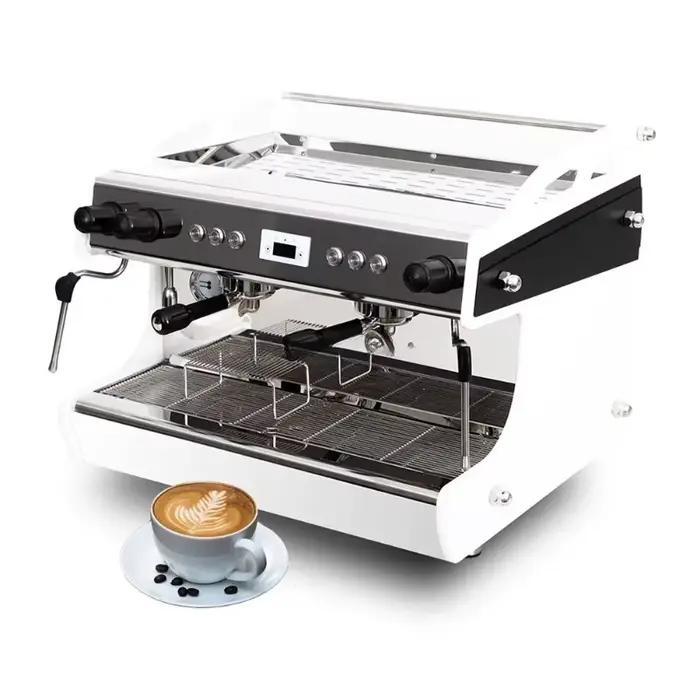 Machine à café expresso semi-automatique professionnelle personnalisée de 11 L à grande capacité