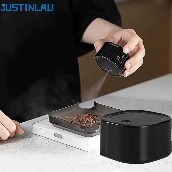 JUSTINLAU pulvérisateur de grains de café Nano électrique antistatique et Anti-vol bouteilles de pulvérisation Base