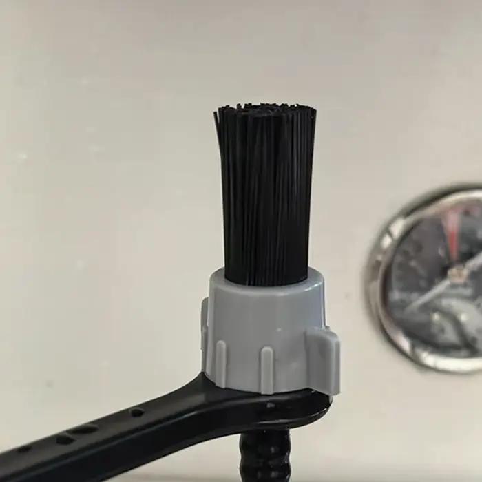 Brosse de nettoyage en nylon pour machine à café, conception ergonomique, nettoyage en profondeur, idéale pour les baristas maison, pour un café encore meilleur