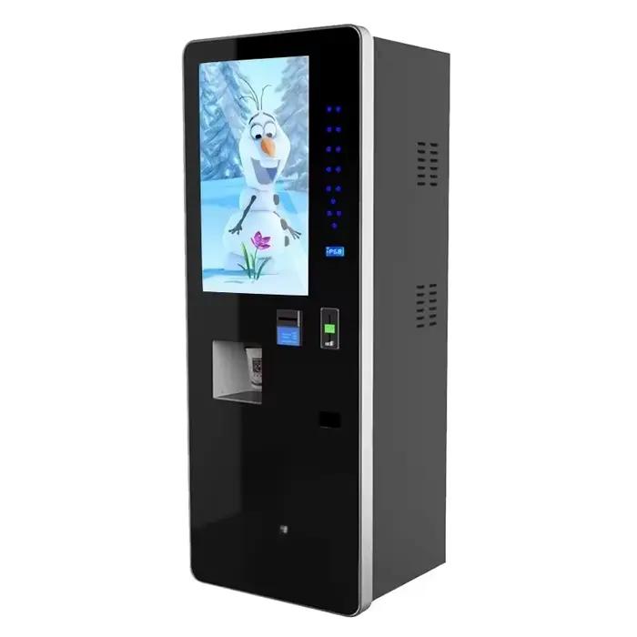 Machine à café cappuccino commerciale entièrement automatique à écran tactile personnalisable à vendre – Idéale