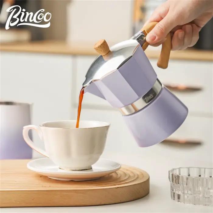 Bincoo café Moka pot classique italien expresso Machine Extraction main brassage cafetière Barista