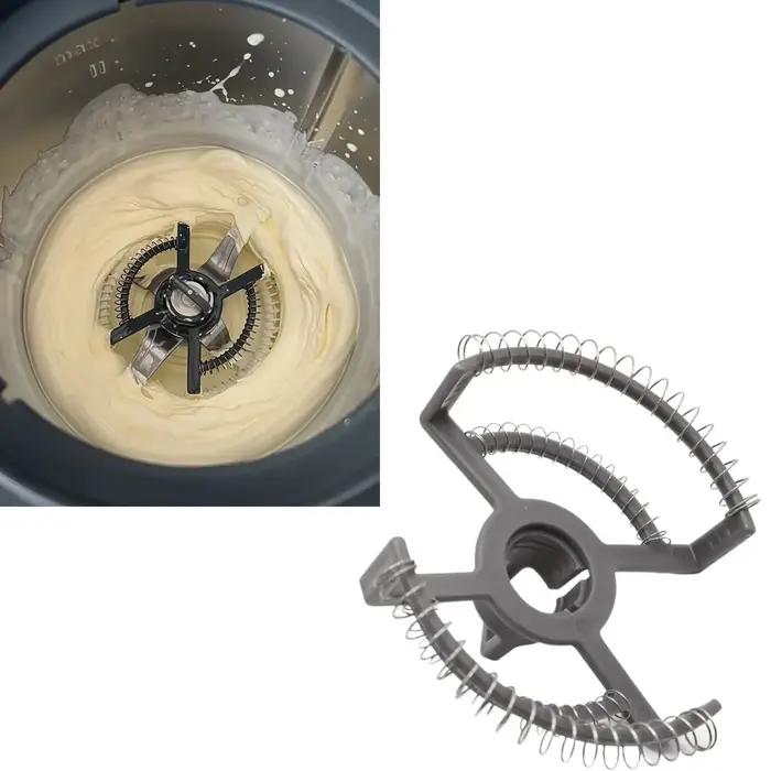 Outil de fouettage professionnel pour lait, café et œufs gris pour la pâtisserie et la cuisine occasions spéciales