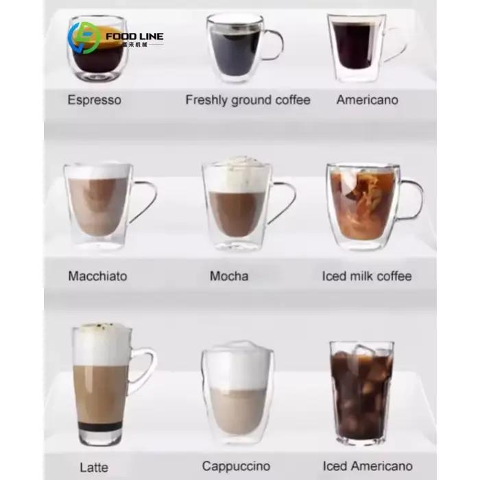 Machine à café CNC commerciale personnalisée