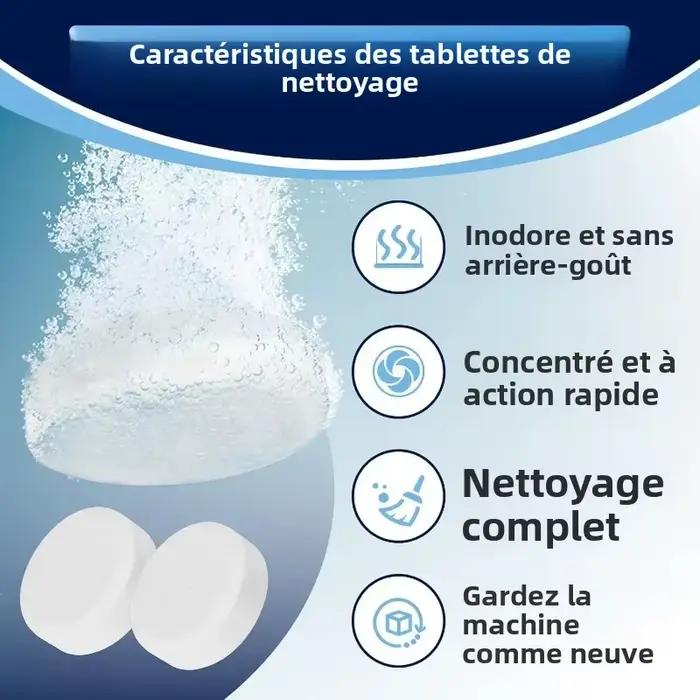 Kit de nettoyage pour machine à expresso 54 mm pour Breville - Comprend un disque de rinçage et des pastilles