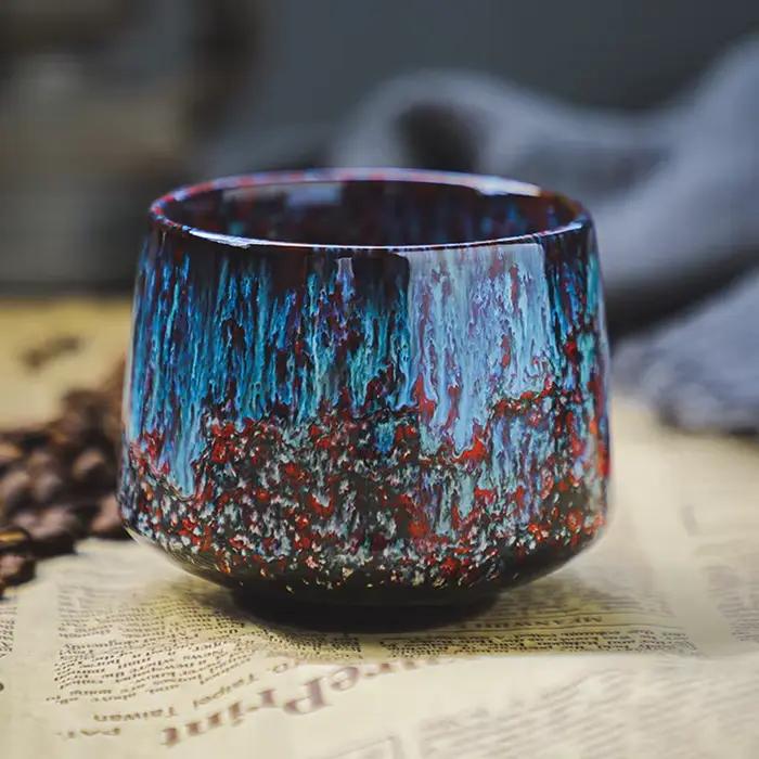 Tasse à café en céramique réactive colorée la plus vendue