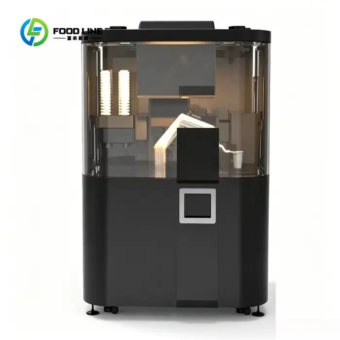 Machine à café robotisée intelligente entièrement automatique personnalisée