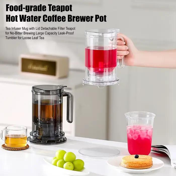 Tasse infuseur à thé avec couvercle
