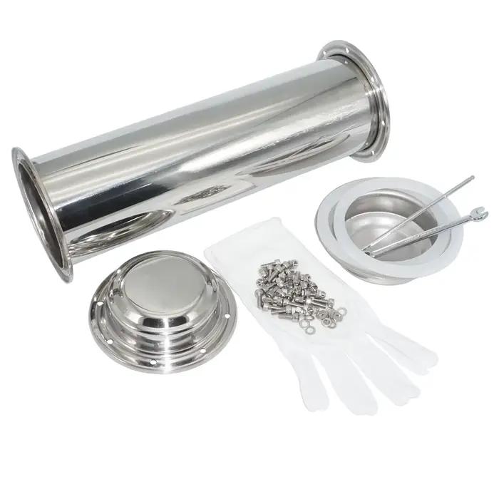 Conteneur de capsules en acier inoxydable