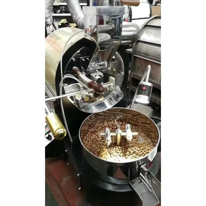 Machine à Torréfier Automatique Industrielle Acier Inoxydable Contrôle Automatique de Température et de Mélange Pour Usines de Collations et Boissons Occasions Spéciales