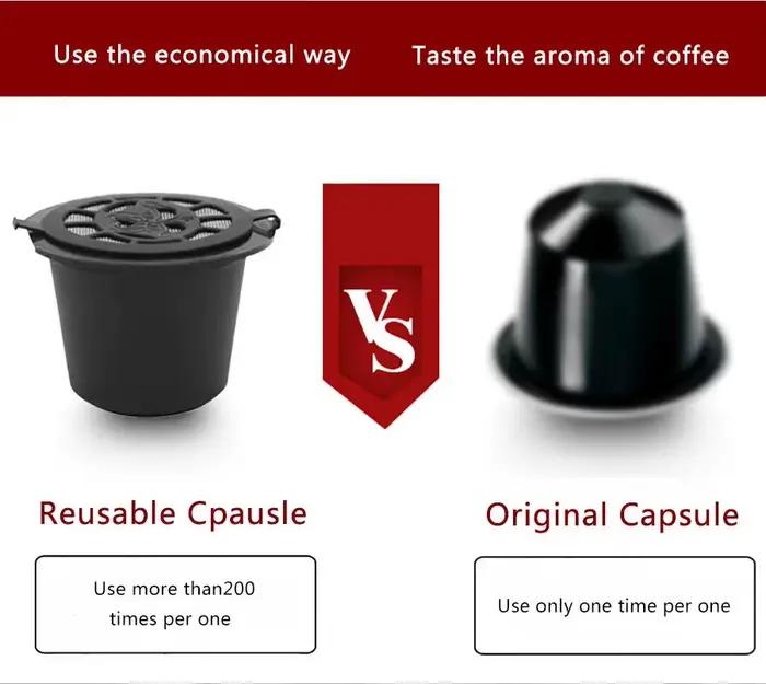 Dosettes de café réutilisables pour un expresso standard
