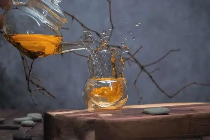 Mini thé parfumé en verre haute température résistant à la chaleur de 250ml