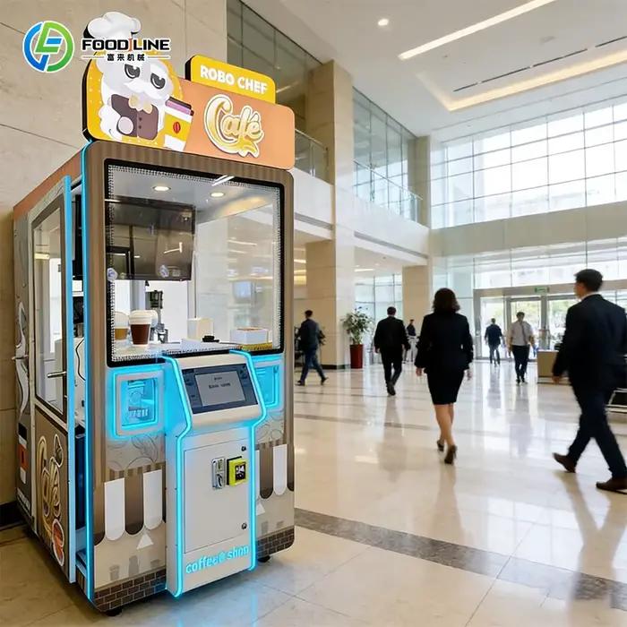 Machine à café automatique commerciale personnalisable