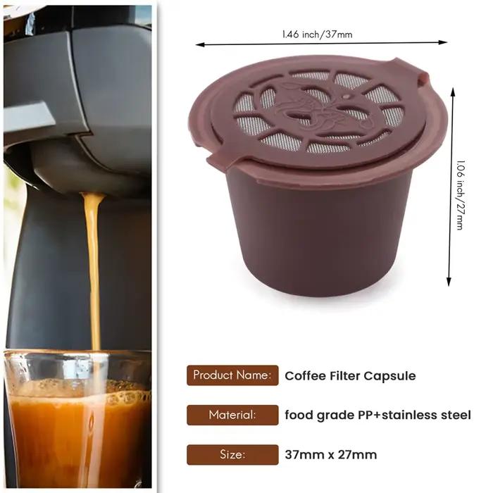Capsules réutilisables rechargeables et vides