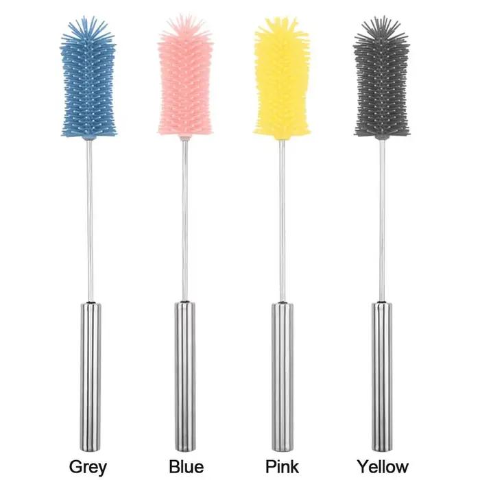 Brosse de nettoyage semi-automatique rotative pour tasses