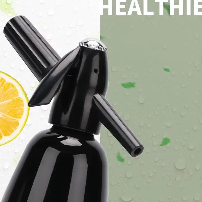 Machine à eau gazeuse 1L Siphon Soda distributeur de CO2 générateur de bulles d'eau Cocktail boissons