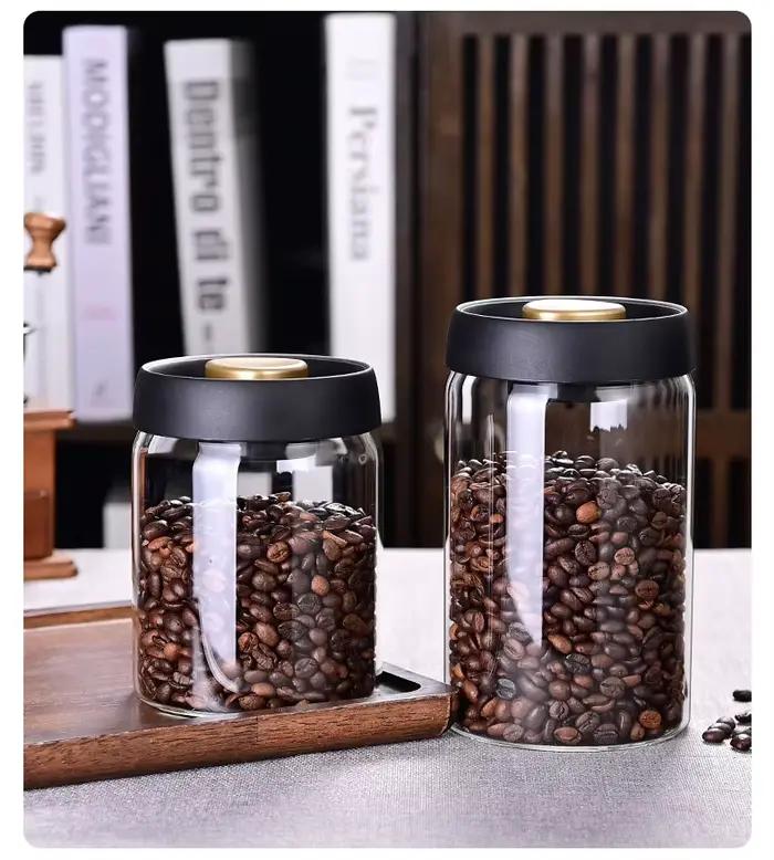 Pot de stockage pour grains de café