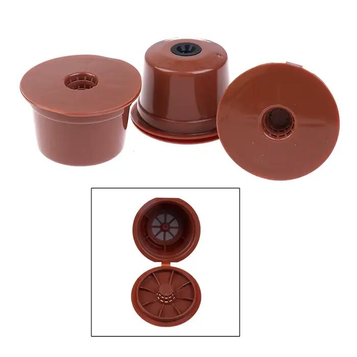 Capsules de café réutilisables pour Caffitaly dosettes de café illisibles accessoires de café filtre en plastique pour une utilisation quotidienne durable et personnelle