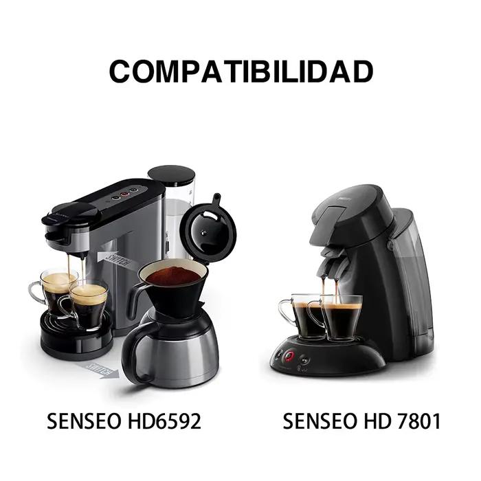 Capsules de café réutilisables en acier inoxydable compatibles avec les machines Senseo pour une expérience café durable et personnalisée