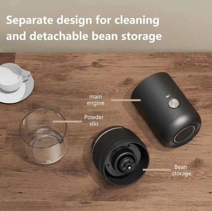 Petit broyeur de grains de café électrique portable