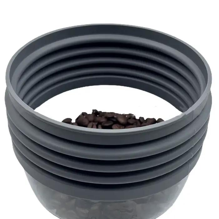 Pour Delonghi EC9865/EC9865.M/EC9665 Moulin à café à dose unique avec soufflet en silicone pour le bac à grains et outils de nettoyage par soufflage