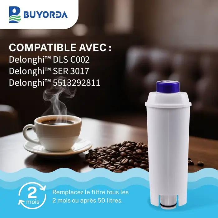 Filtre Pour Machine À Café Compatible Avec for Delonghi DLSC002