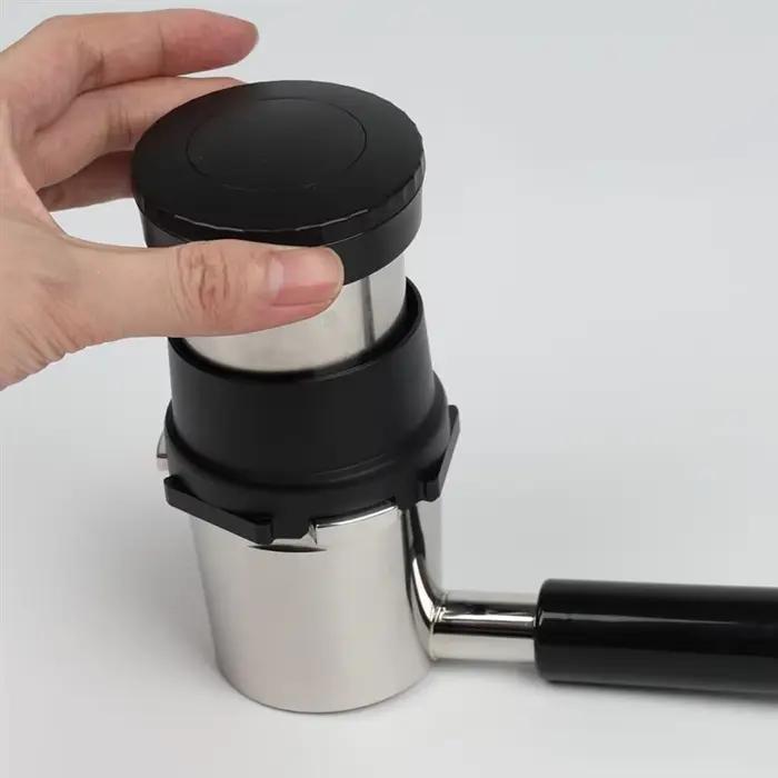 Anneau de poudre à poignée de café B89B