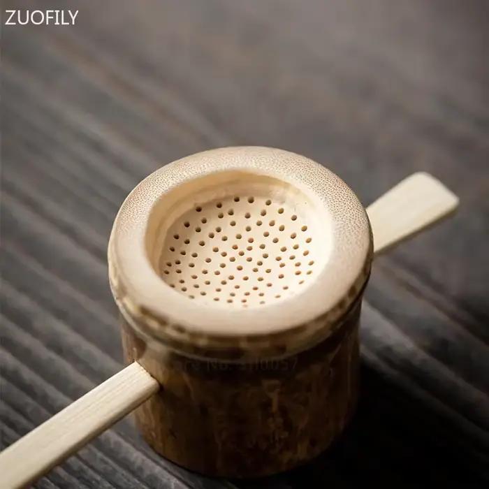 Infuseurs à thé en rotin de bambou
