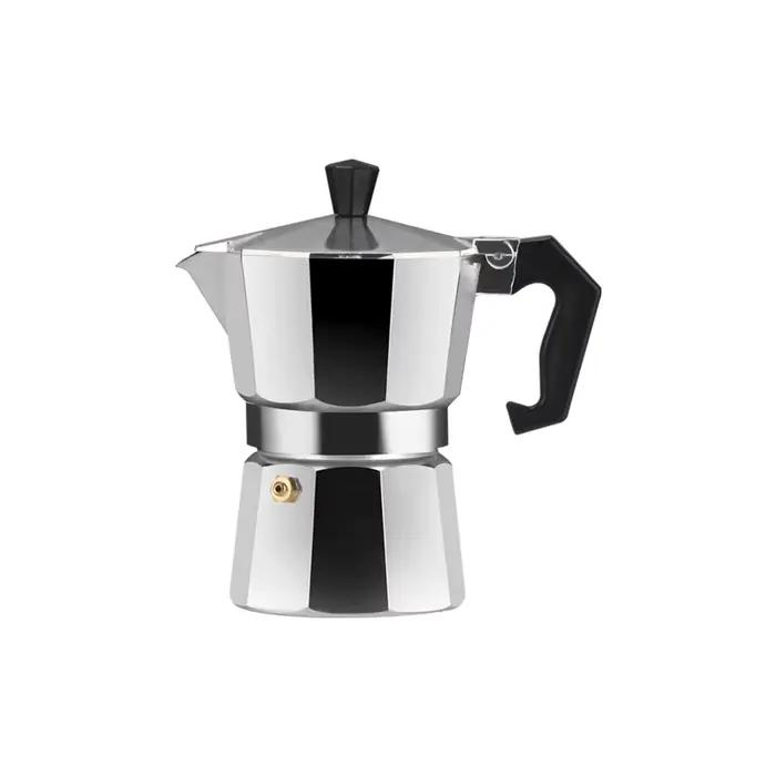 Cafetière Pot aluminium moka expresso percolateur Pot café bouilloire Cafetera maison extérieure cuisinière