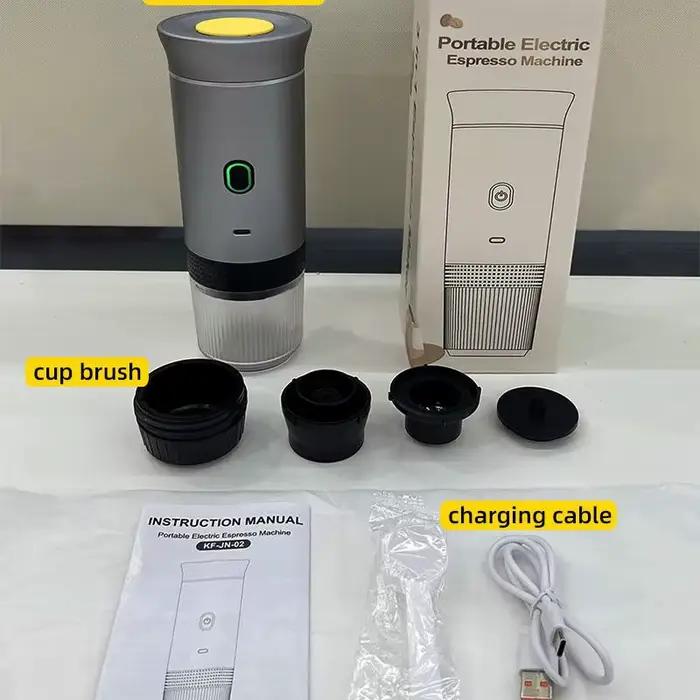 Machine à café portable à capsules extraction automatique chaude froide pompe pression expresso italienne extérieur occasionnels voyage usage domestique