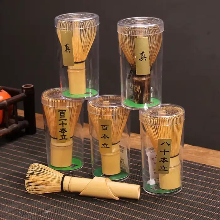 Batteur à thé Matcha bambou