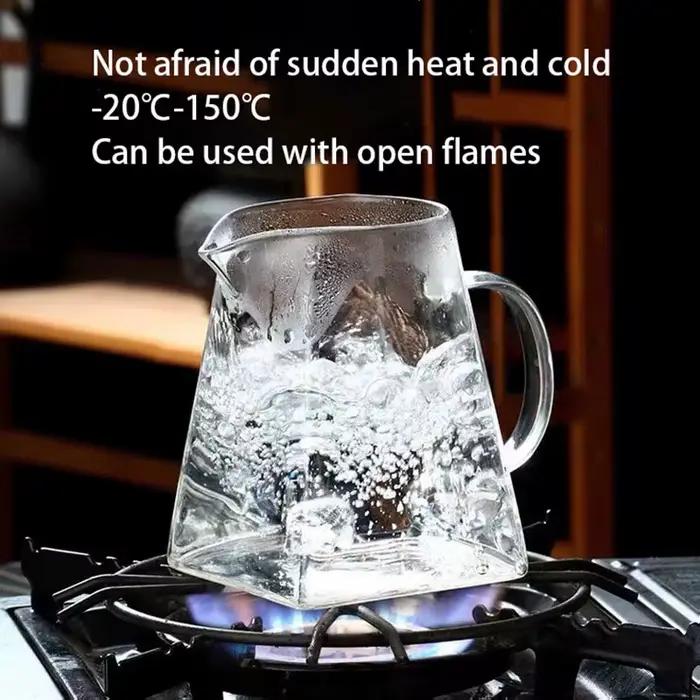 FOME – bouilloire à thé en verre Borosilicate