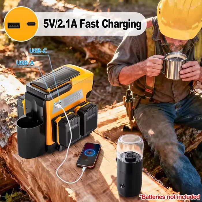 Cafetière sans fil pour batterie Dewalt 20 V